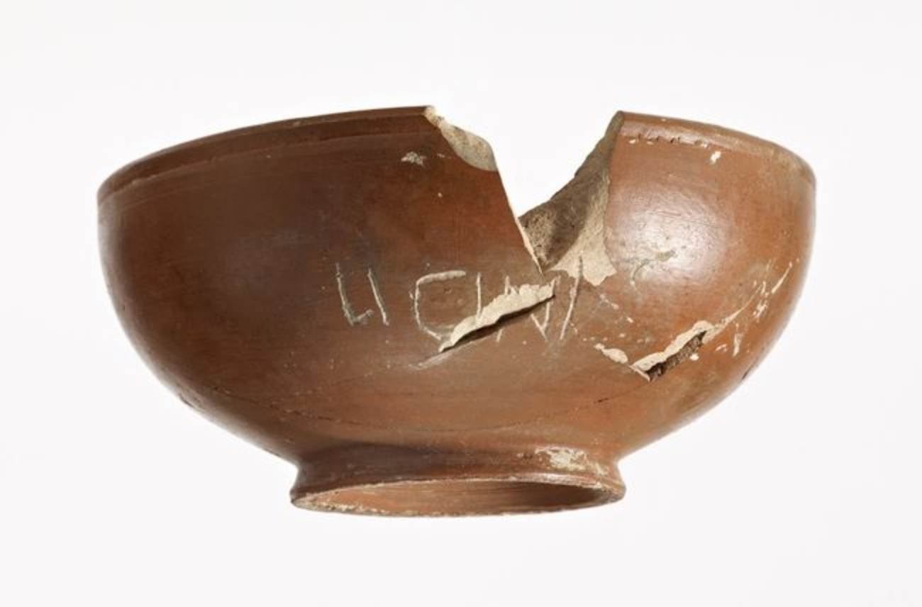 Coupe avec inscriptions 